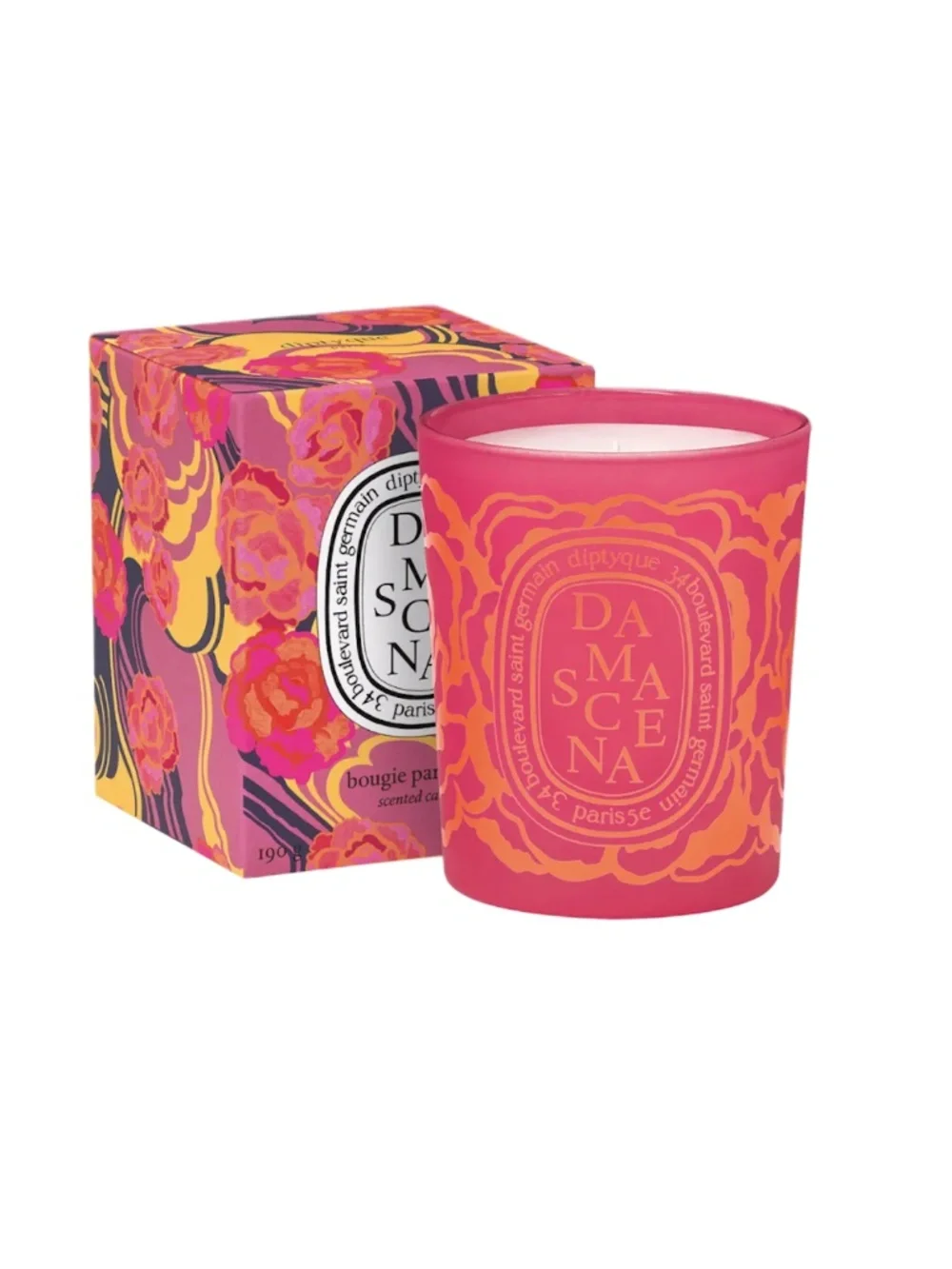 Diptyque Rose Damascena Scented Candle 190 g 6.5 oz Limited Edition NEW BNIB